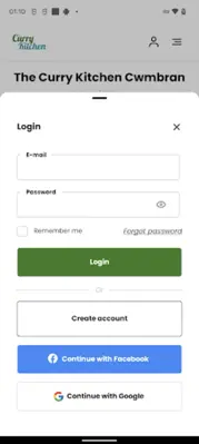 The Curry Kitchen Cwmbran android App screenshot 2